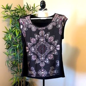 Cap sleeve summer top